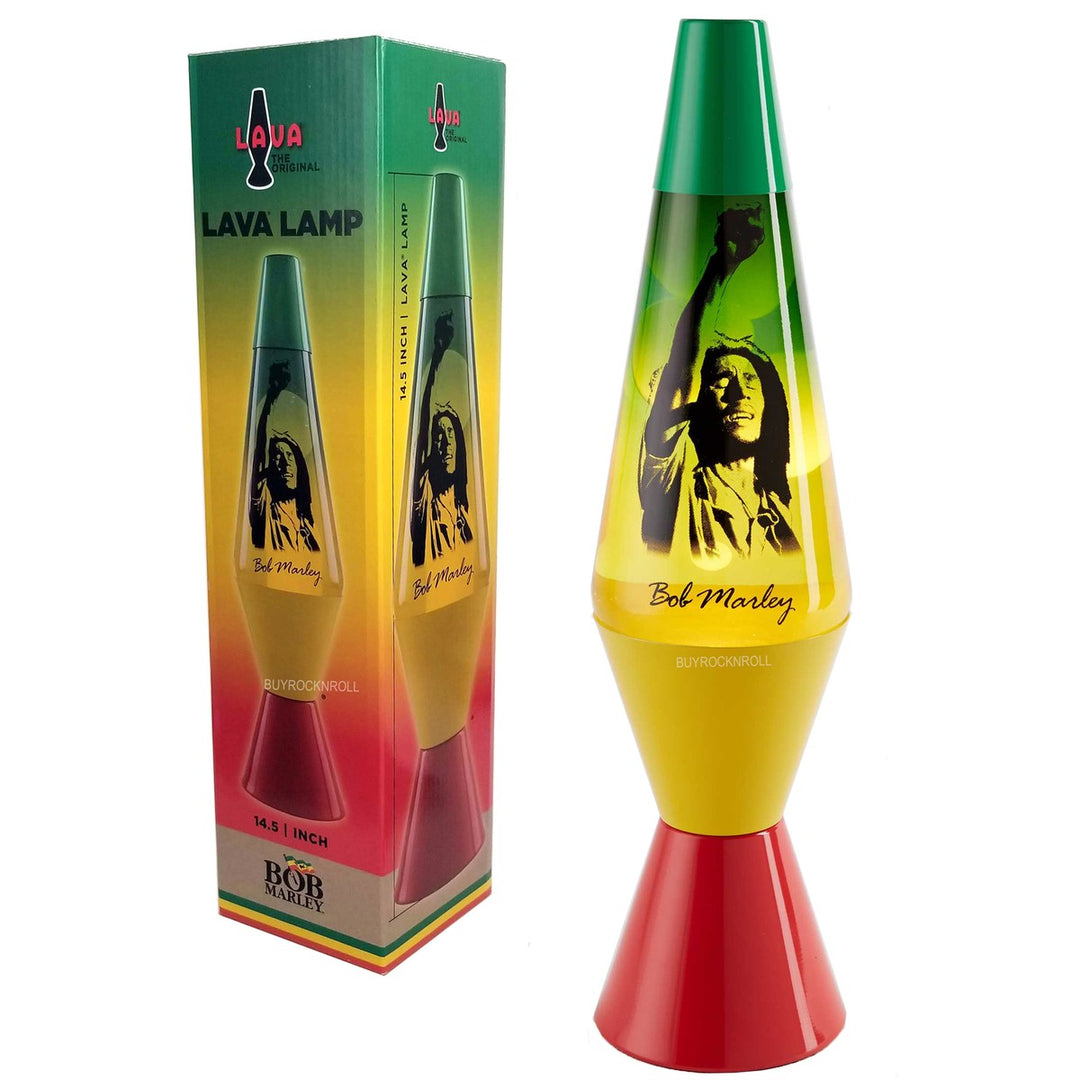 Bob Marley Rasta Tint Lava Lamp