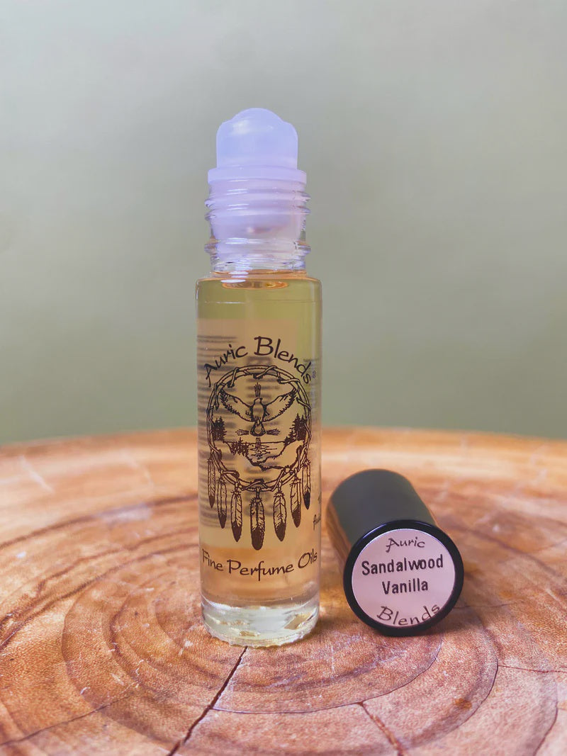 Auric Blends Sandalwood Vanilla Roll-On Perfume Oil