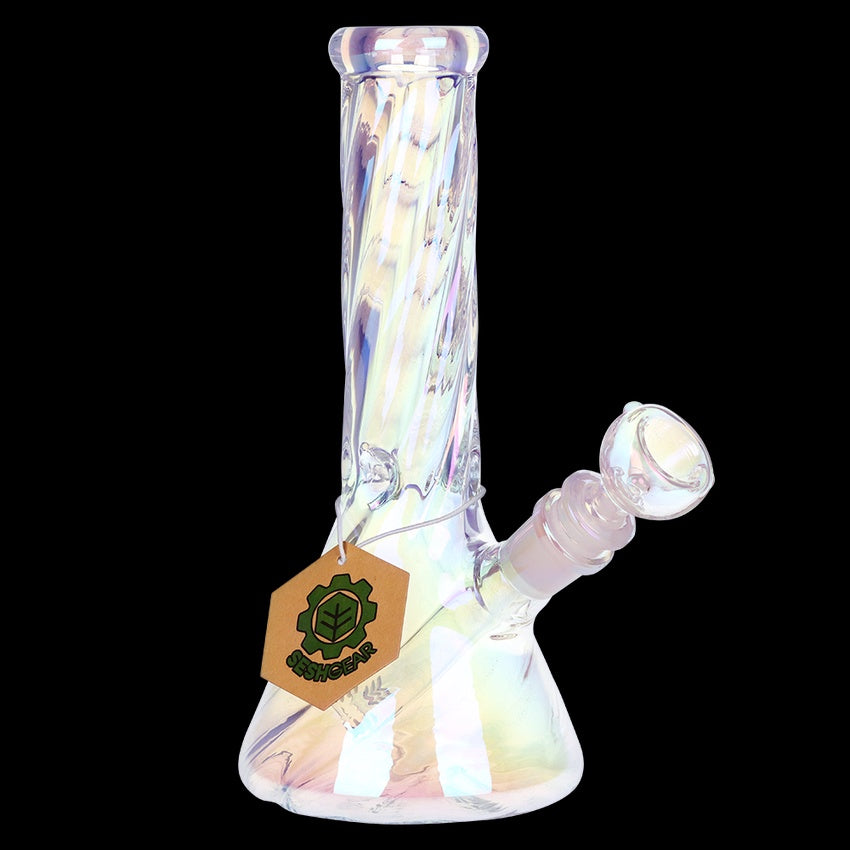 SeshGear Positive Twist Glass Beaker Water Pipe 14mm F
