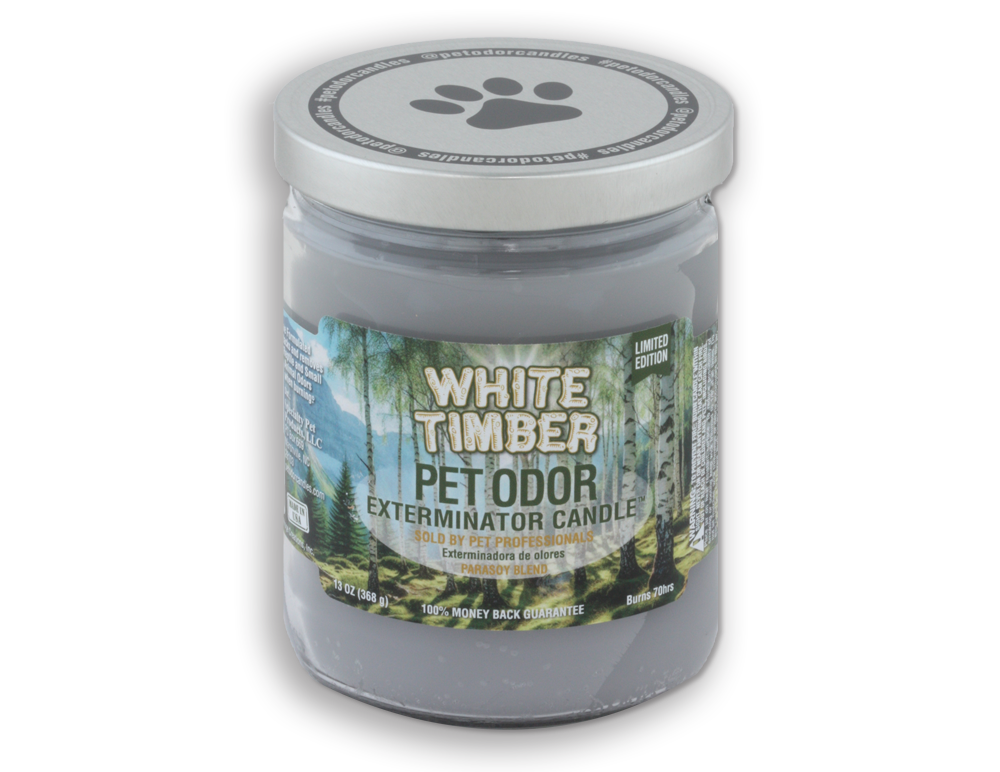 White Timber Smoke Odor Candle