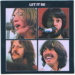 Beatles Let It Be Album Sticker