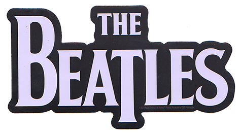 The Beatles Logo Sticker