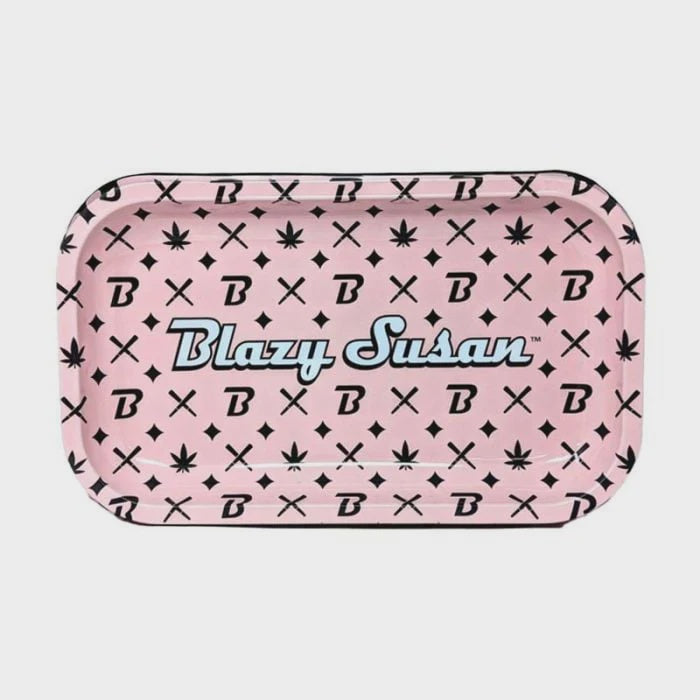 Blazy Susan Step & Repeat Rolling Tray