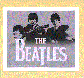 The Beatles Sticker SN8674