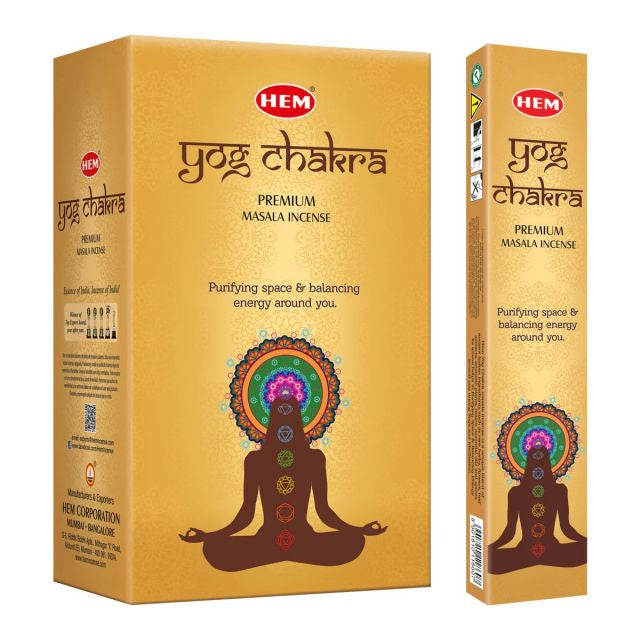 Yoga Chakra Premium Masala Incense Sticks