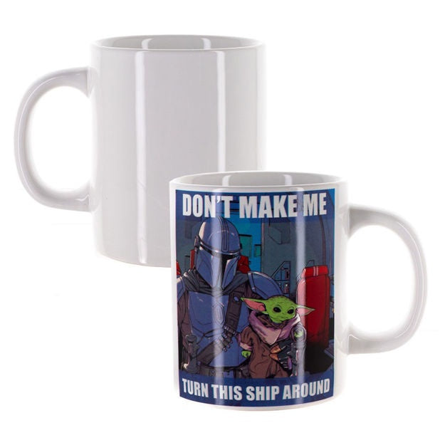 Star Wars Mandalorian "Don't Make Me" Meme 16oz Mug