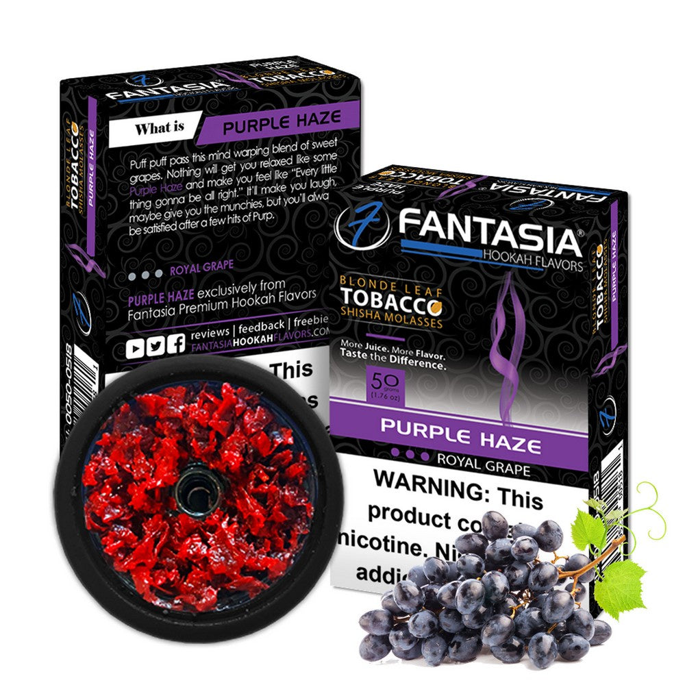 Fantasia 50g Hookah Tobacco - Purple Haze