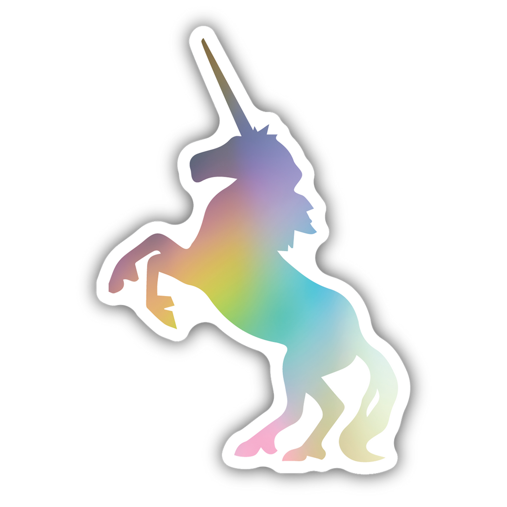 Rainbow Unicorn Sticker - SN