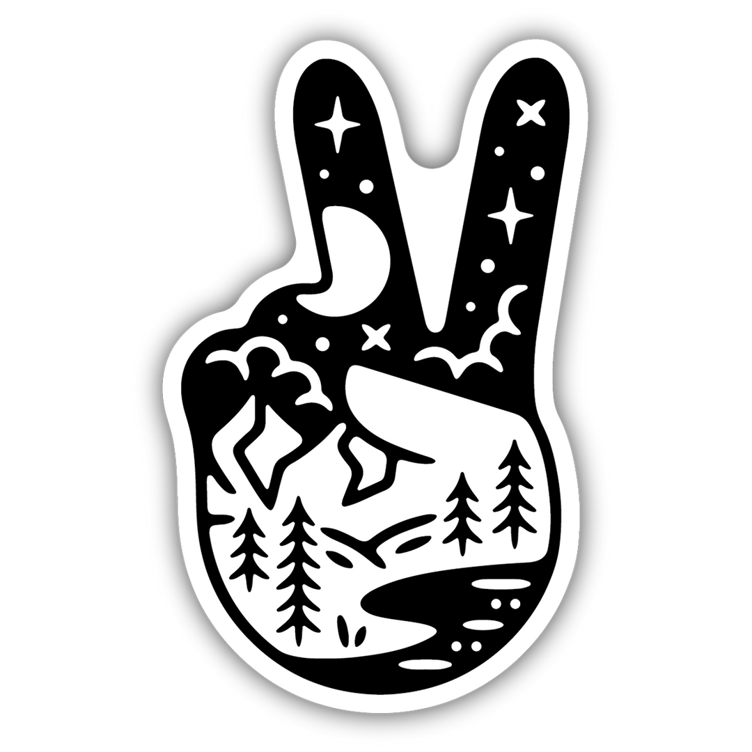 Peace Scene Sticker - SN