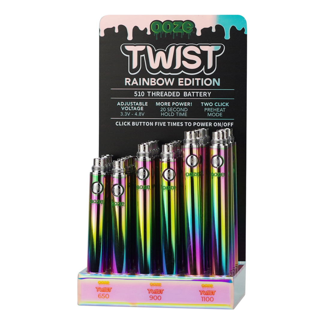 Ooze Twist Battery Rainbow Edition