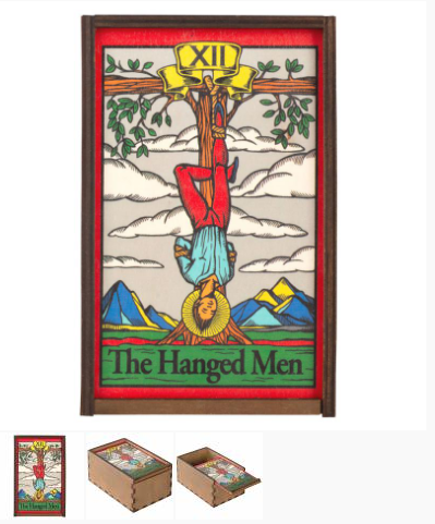 Benjamin - The Hanged Man Tarot Card Box 63031