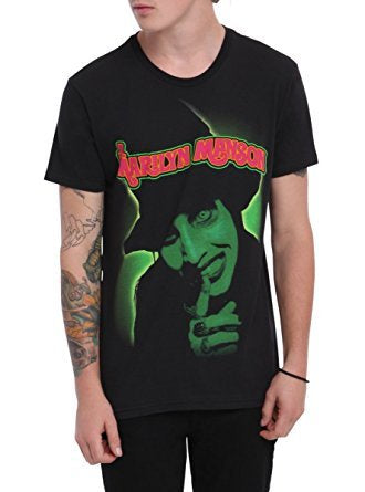 Rock Off - Marilyn Manson "Smells Like Children" Black T-Shirt