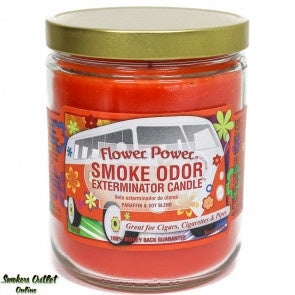 Flower Power Smoke Odor Exterminator Candle