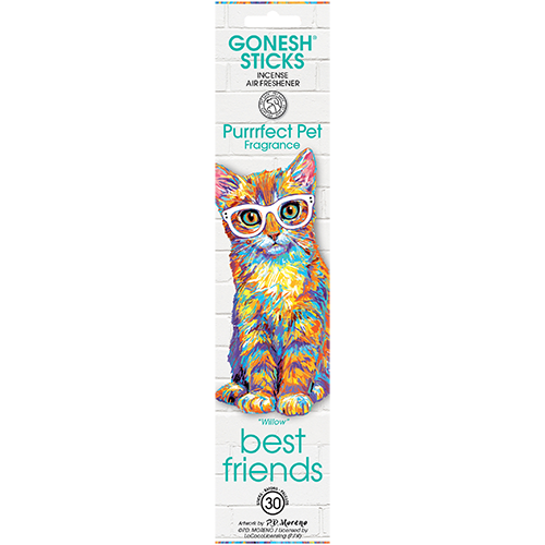 Gonesh Incense Stick Purrrfect Pet - Cat Willow