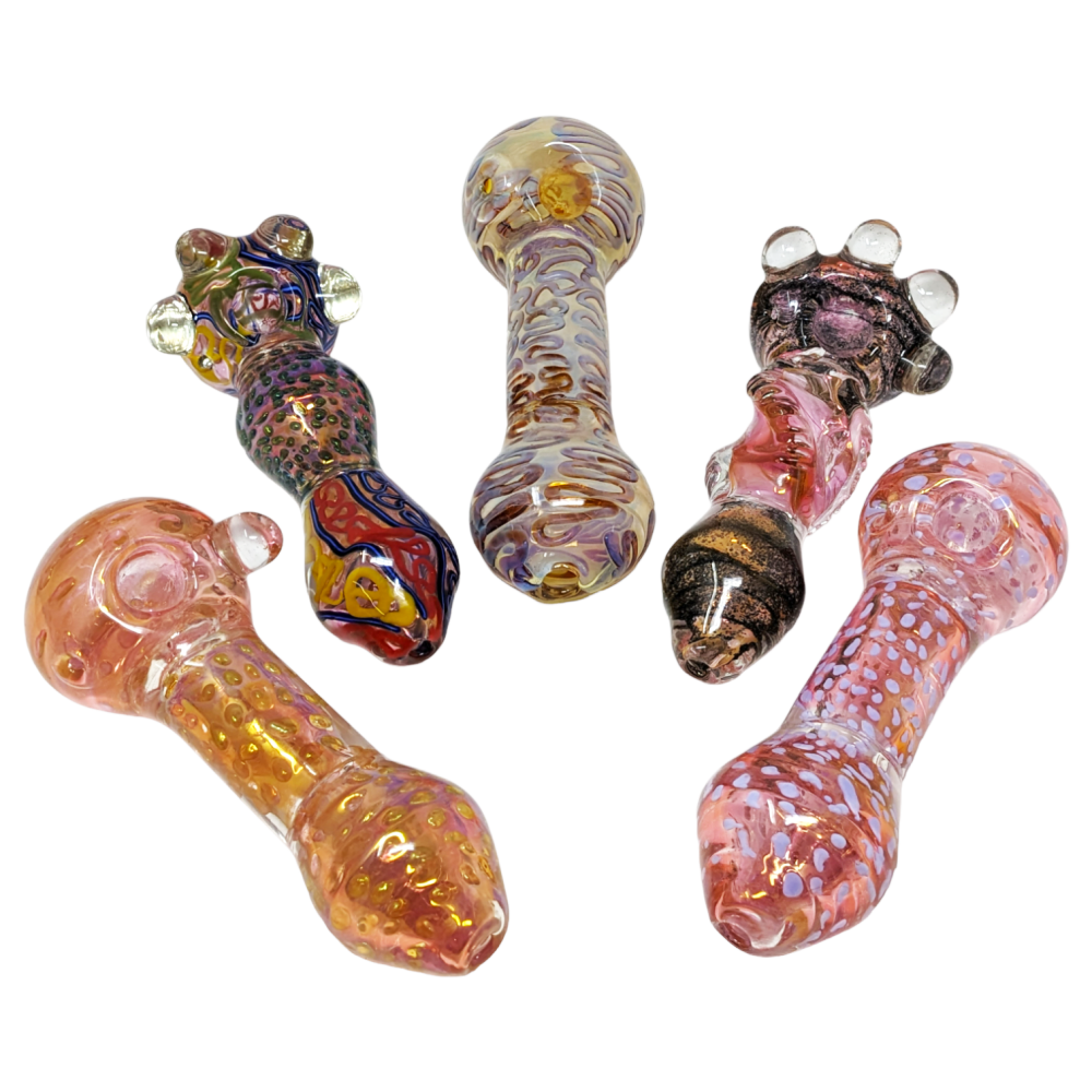 10" 1200 Gram Thick Glass Hand Pipe