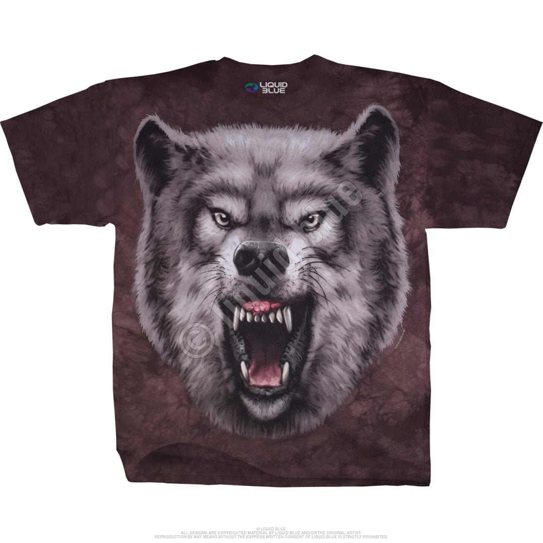 Roaring Wolf Tie Dye T-Shirt