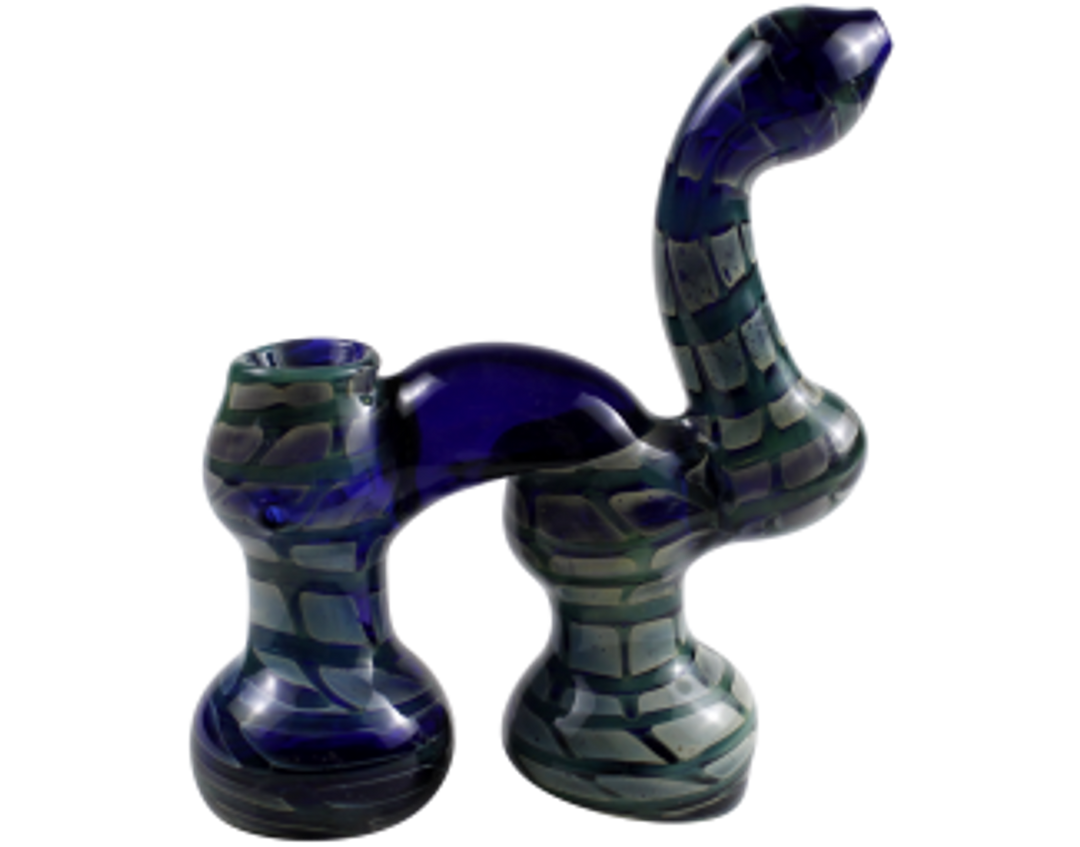 6.5" Double Chamber Glass Bubbler