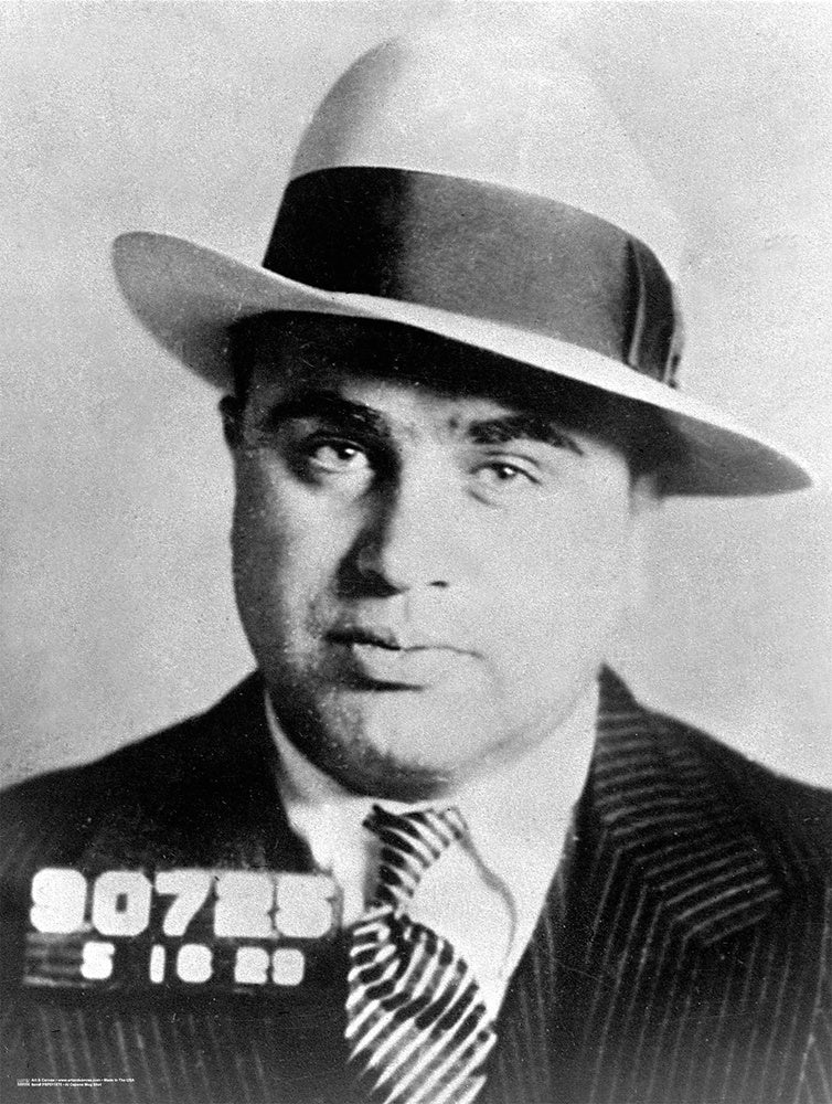 Al Capone Mugshot Poster