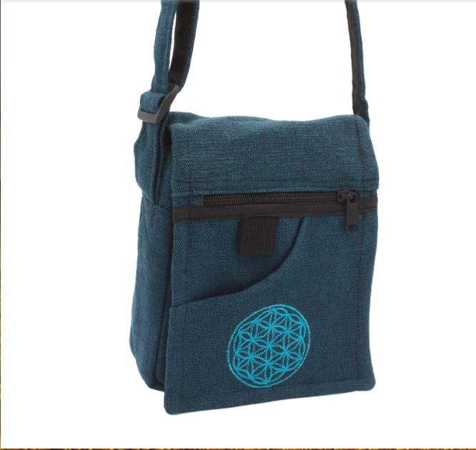 Earths Elements - Passport Bag Flower of Life