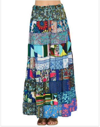 Kathmandu - Multi-Patch Maxi Skirt