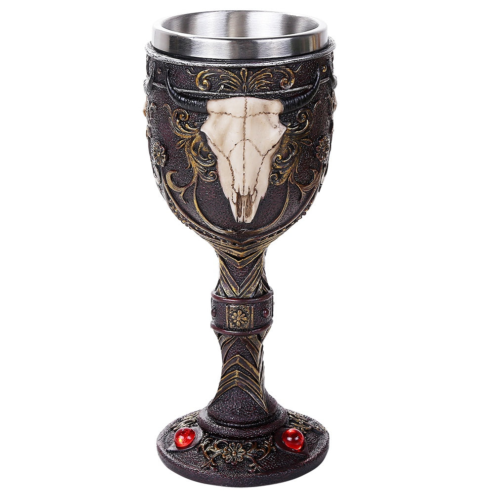 Bull Skull Goblet