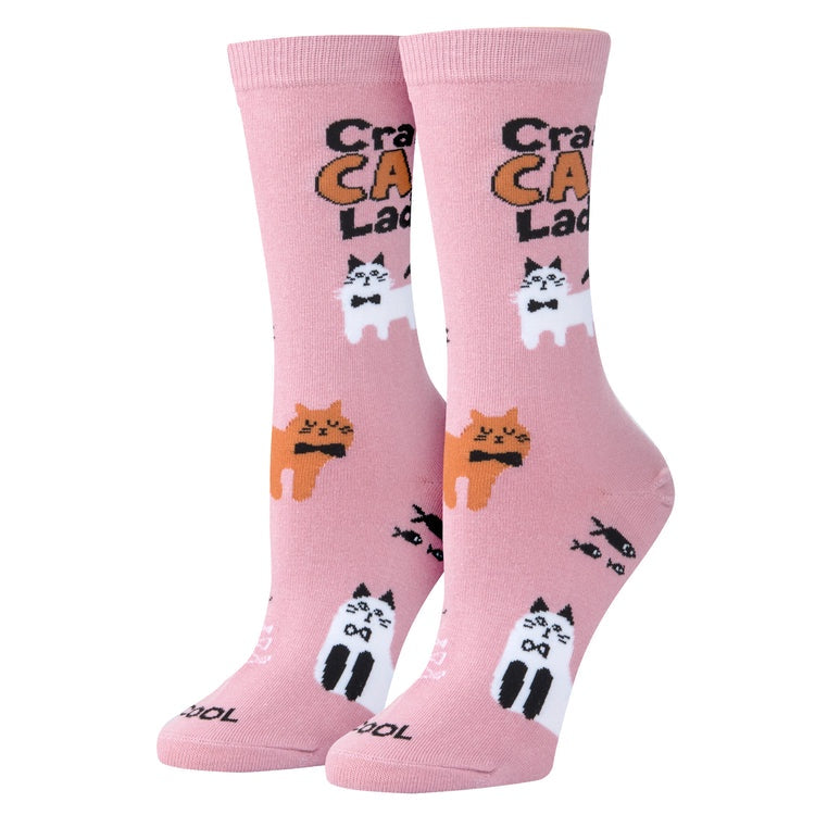 Cool Socks - Crazy Cat Lady