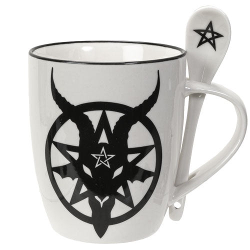 Baphomet Mug & Spoon Set