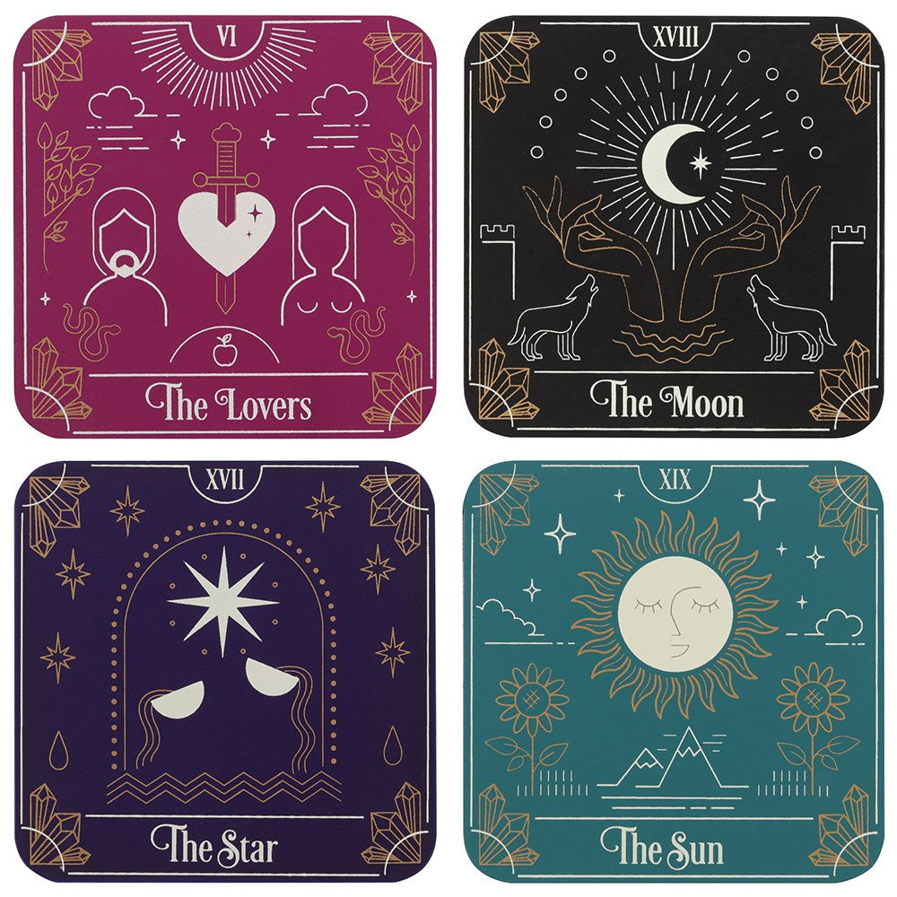 Tarot Card Coaster Set of 4 - 14185