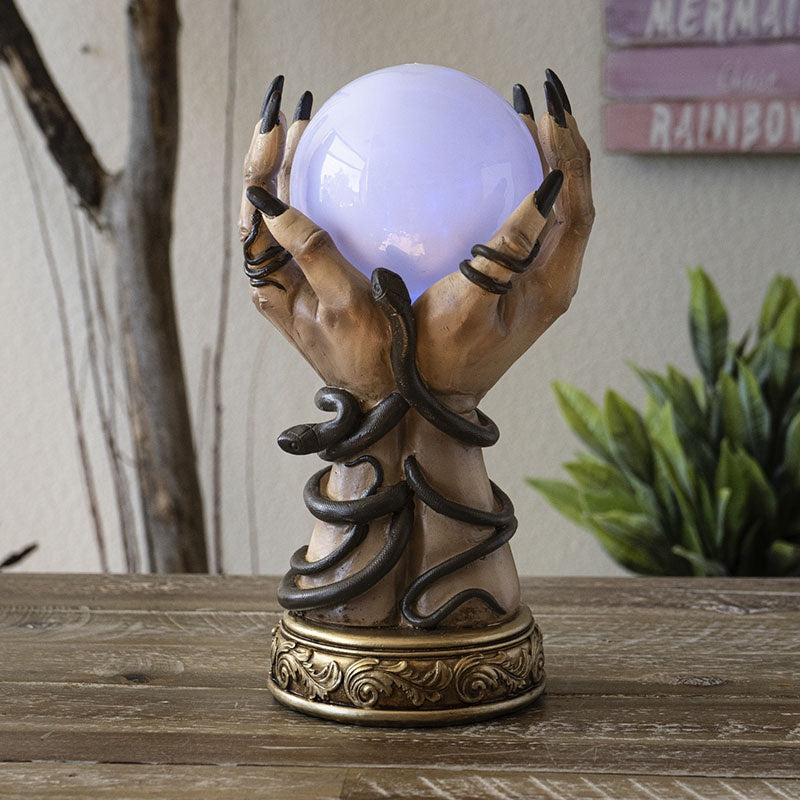 Pacific - Fortune Hands Statue w/LED Ball 15074