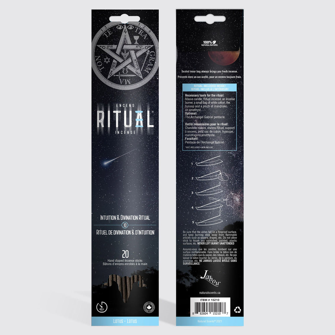 Jabou Ritual Incense Sticks 20pk - Intuition & Divination