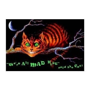 Alice n Wonderland Cheshire Cat Poster