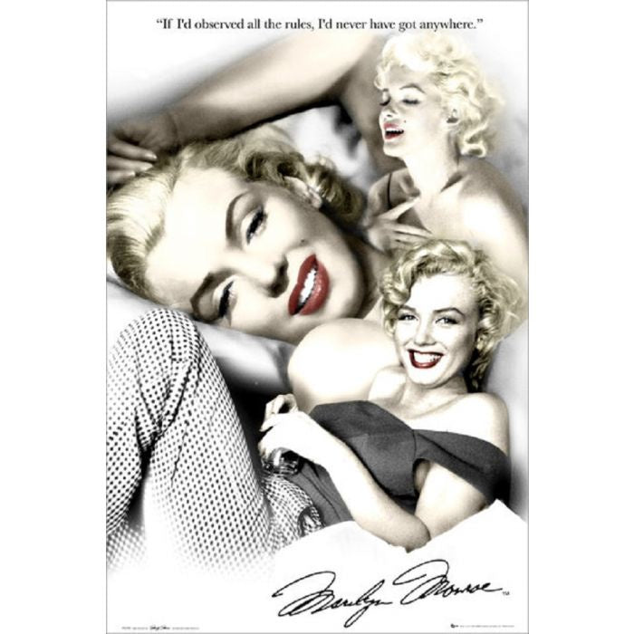 Marilyn Monroe Rules Poster