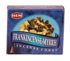 Frankincense-Myrrh Incense Cones