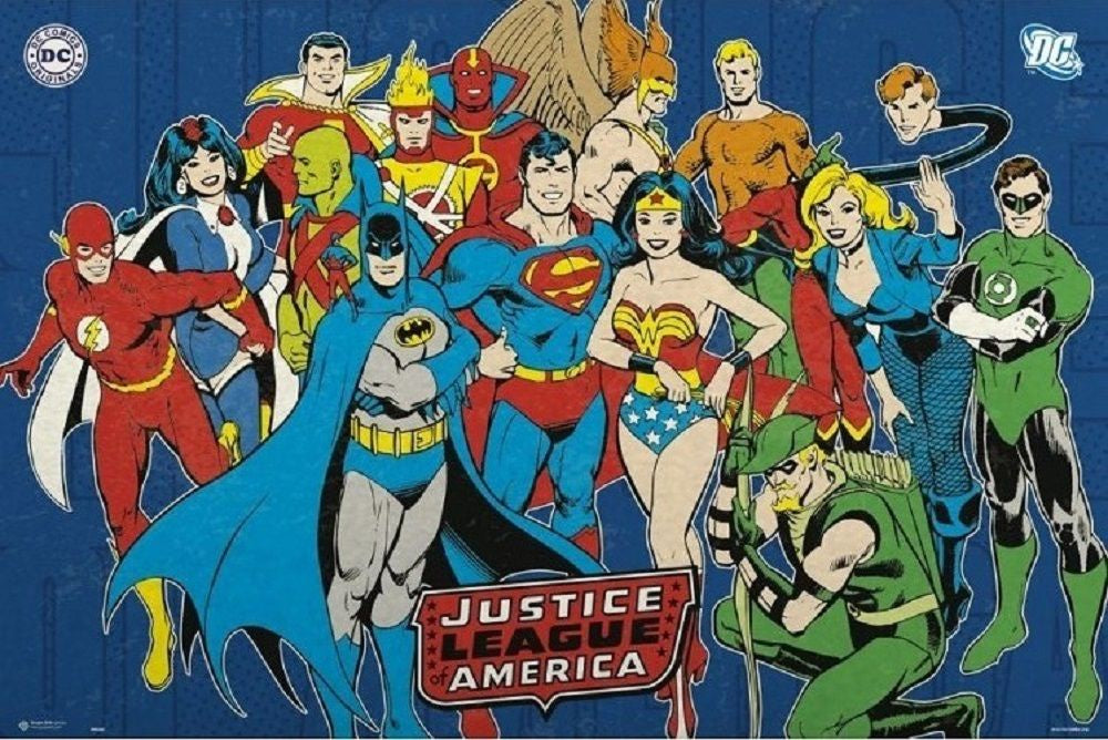 DC Justice League Poster