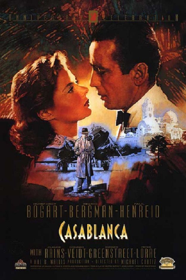 Casablanca 50th Anniversary Poster