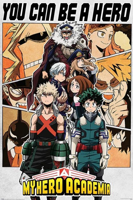 My Hero Academia (Be A Hero) Poster