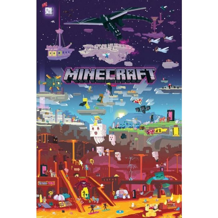Minecraft World Beyond Poster