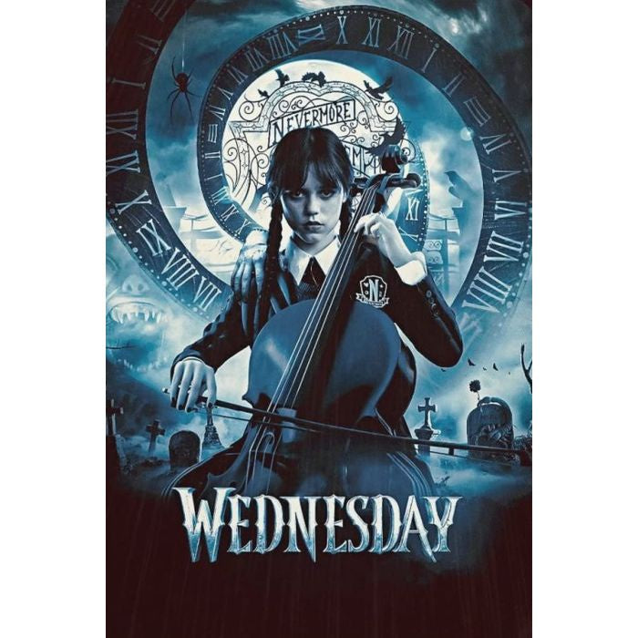 Wednesday Cello Poster