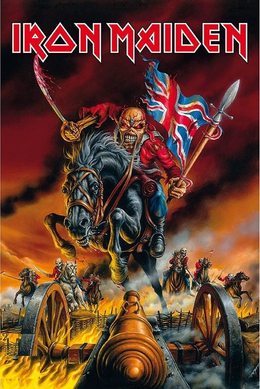 Iron Maiden Maiden England Poster