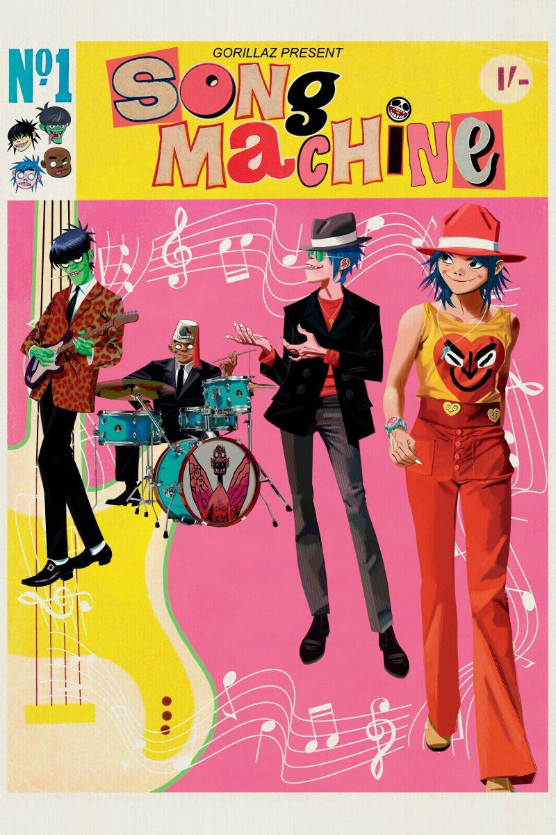 Gorillaz - Song Machine Poster