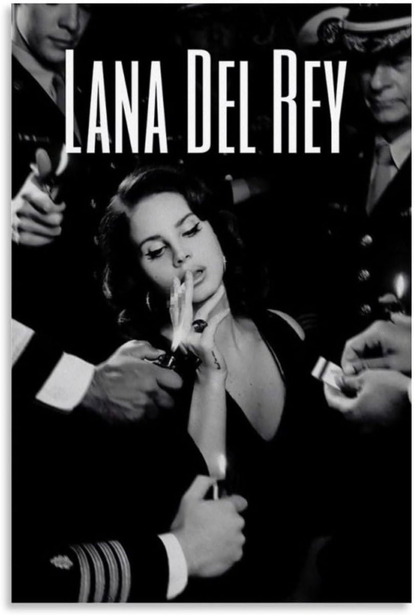Lana Del Rey Smoking Poster