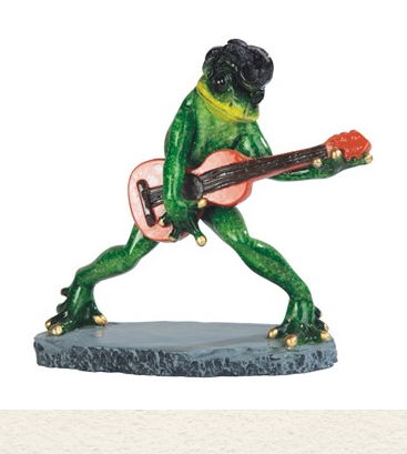 GSC - Frog Musician Statue 61173