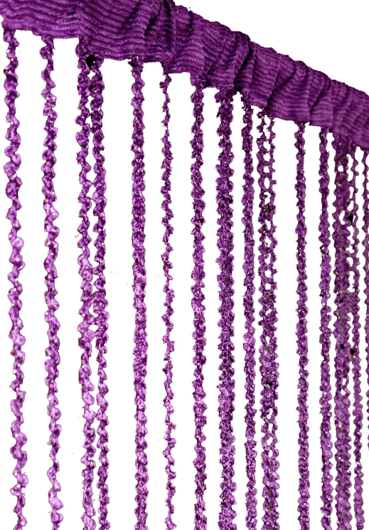 Dark Purple Braided w/Metallic Flecks