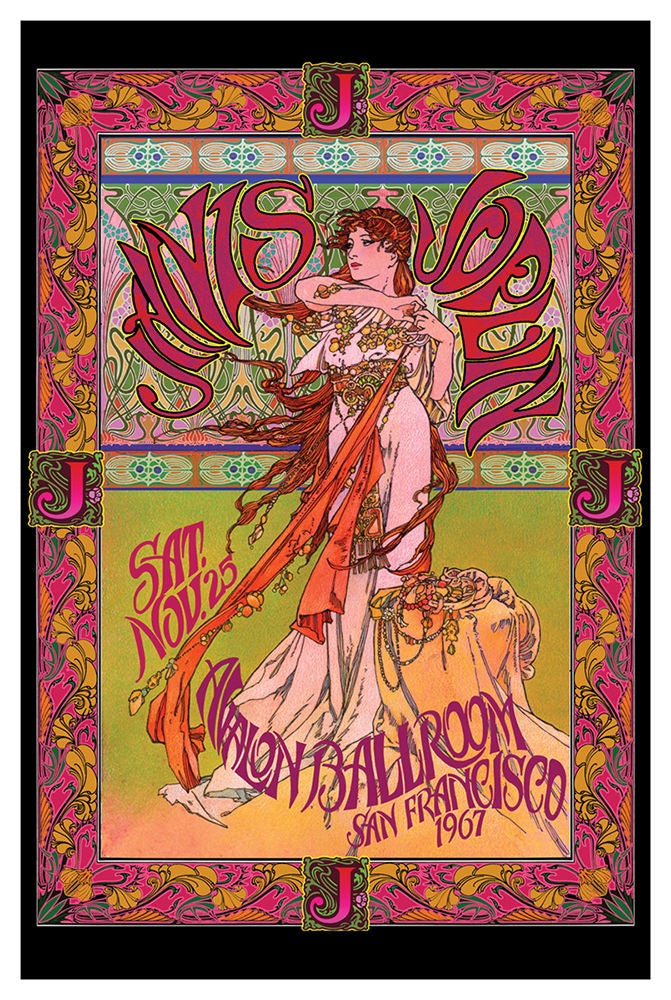 Janis Joplin Bob Masse Poster