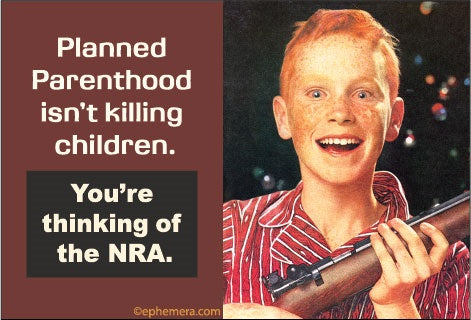 You're Thinking Of The NRA Magnet