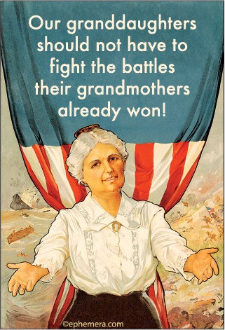 The Battles Their Grandmothers Already Won Magnet