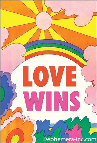 Love Wins Magnet