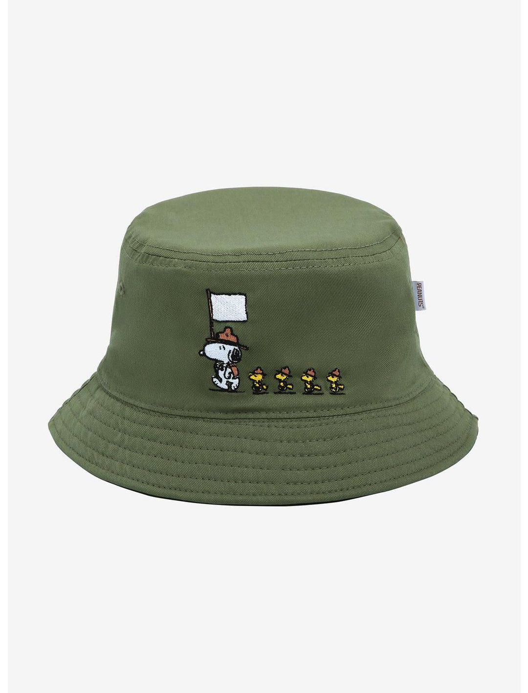 Peanuts Snoopy Green Bucket Hat