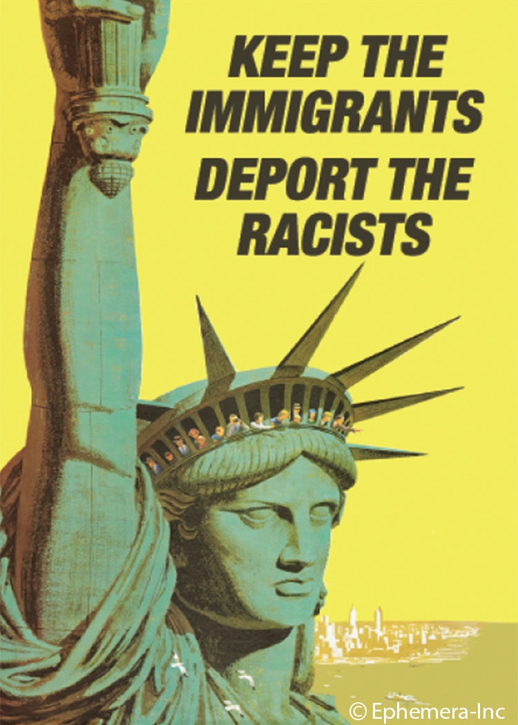 Deport the Racists Magnet