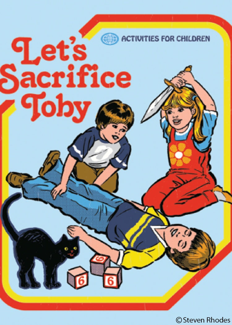 Let's Sacrifice Toby Magnet